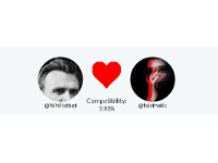 Calculate your Twitter love compatibility
