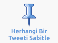 Herhangi Bir Tweeti Sabitle